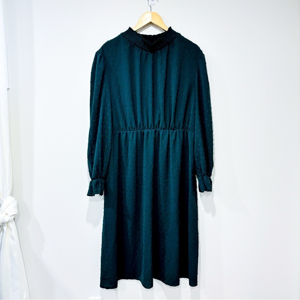 SHEIN Green Textured‎ Maxi Dress | Size 1X *